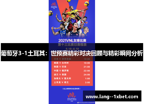 葡萄牙3-1土耳其：世预赛精彩对决回顾与精彩瞬间分析